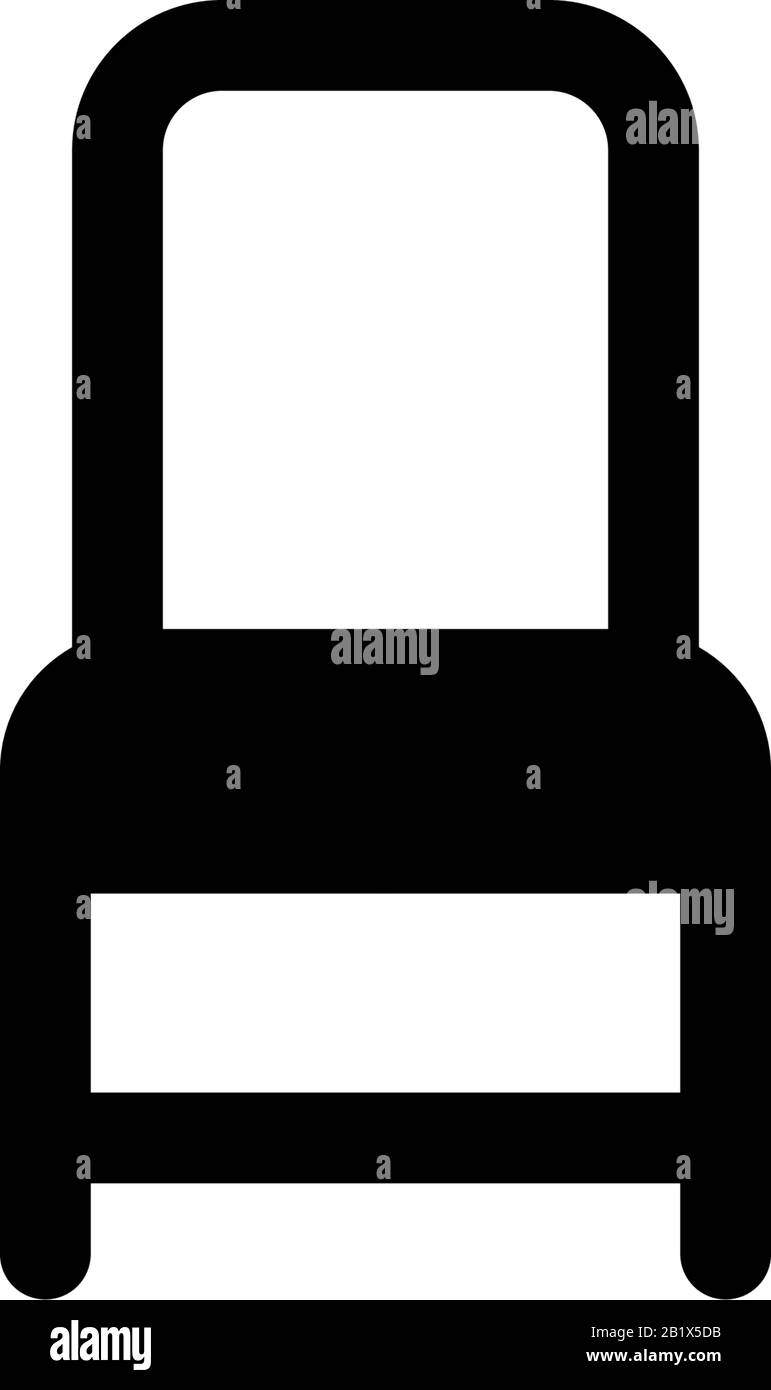 Modèle vectoriel de conception d'icône de chaise Illustration de Vecteur Modèle vectoriel de conception d'icône de chaise Illustration de Vecteur