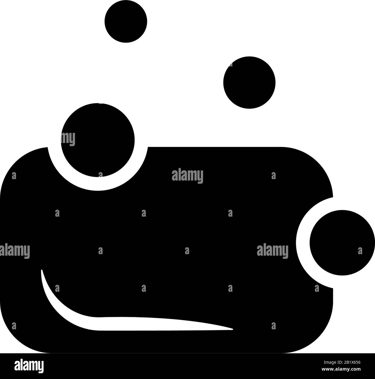 Modèle vectoriel de conception d'icône SOAP Illustration de Vecteur