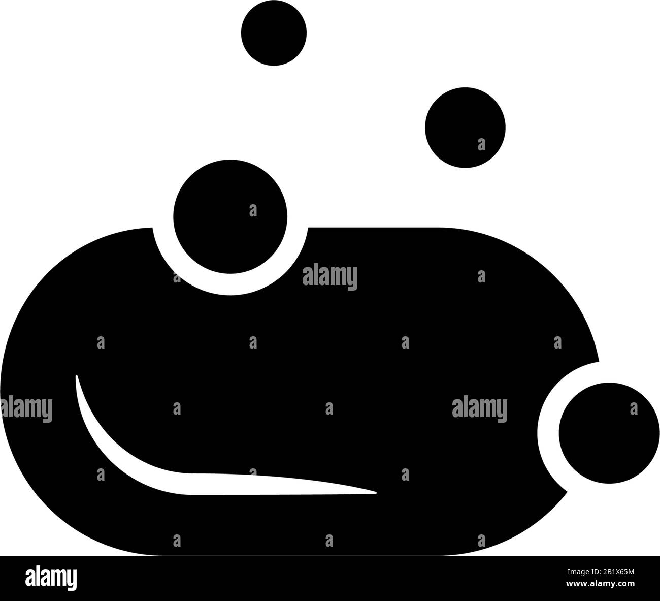 Modèle vectoriel de conception d'icône SOAP Illustration de Vecteur