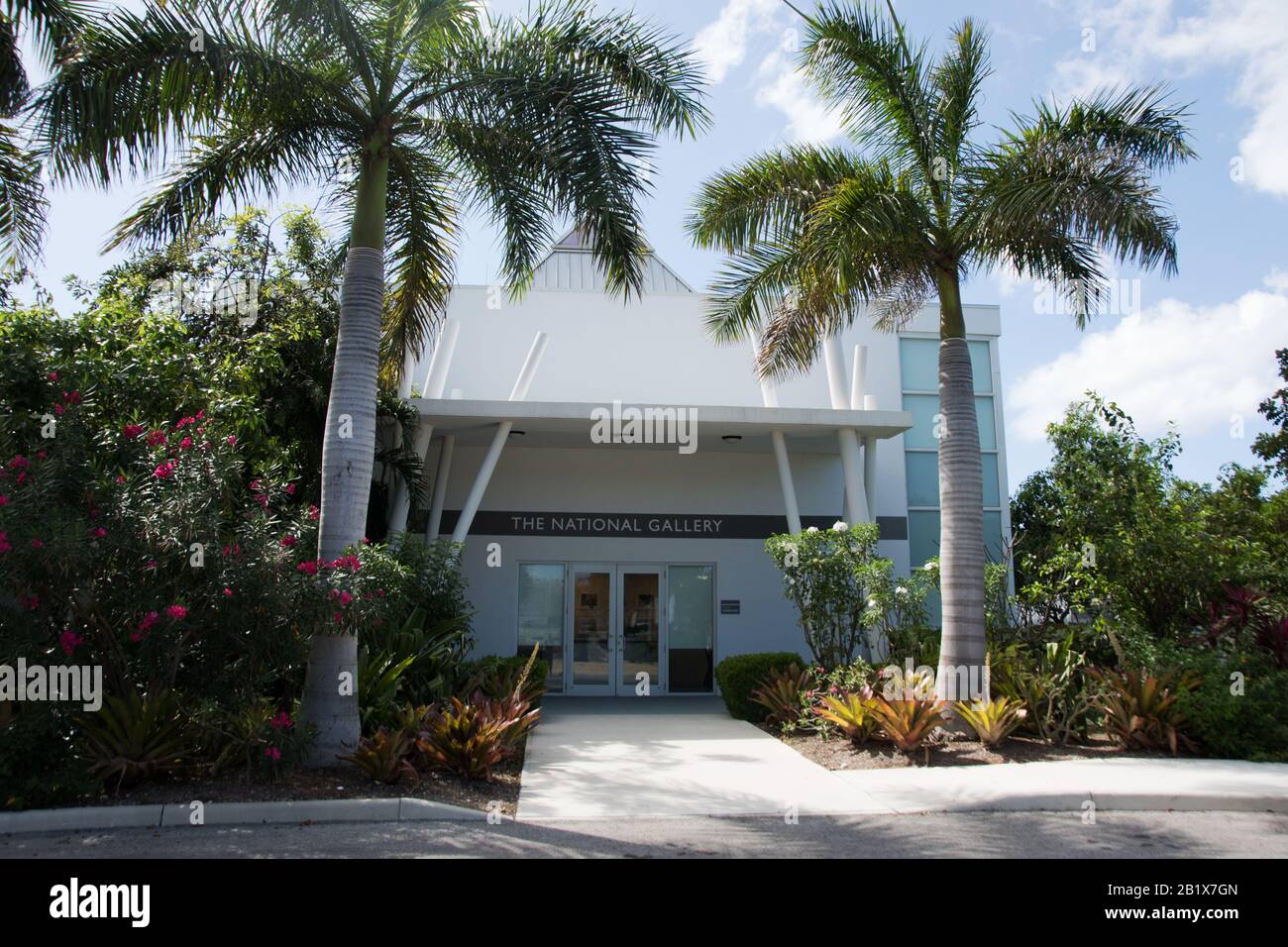 La National Gallery of the Cayman Islands a ouvert ses portes en 2014 Banque D'Images