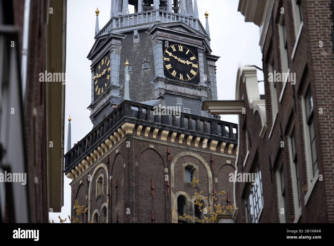 Oude Kerk, Oudekerksplein, Amsterdam, Niederlande Banque D'Images