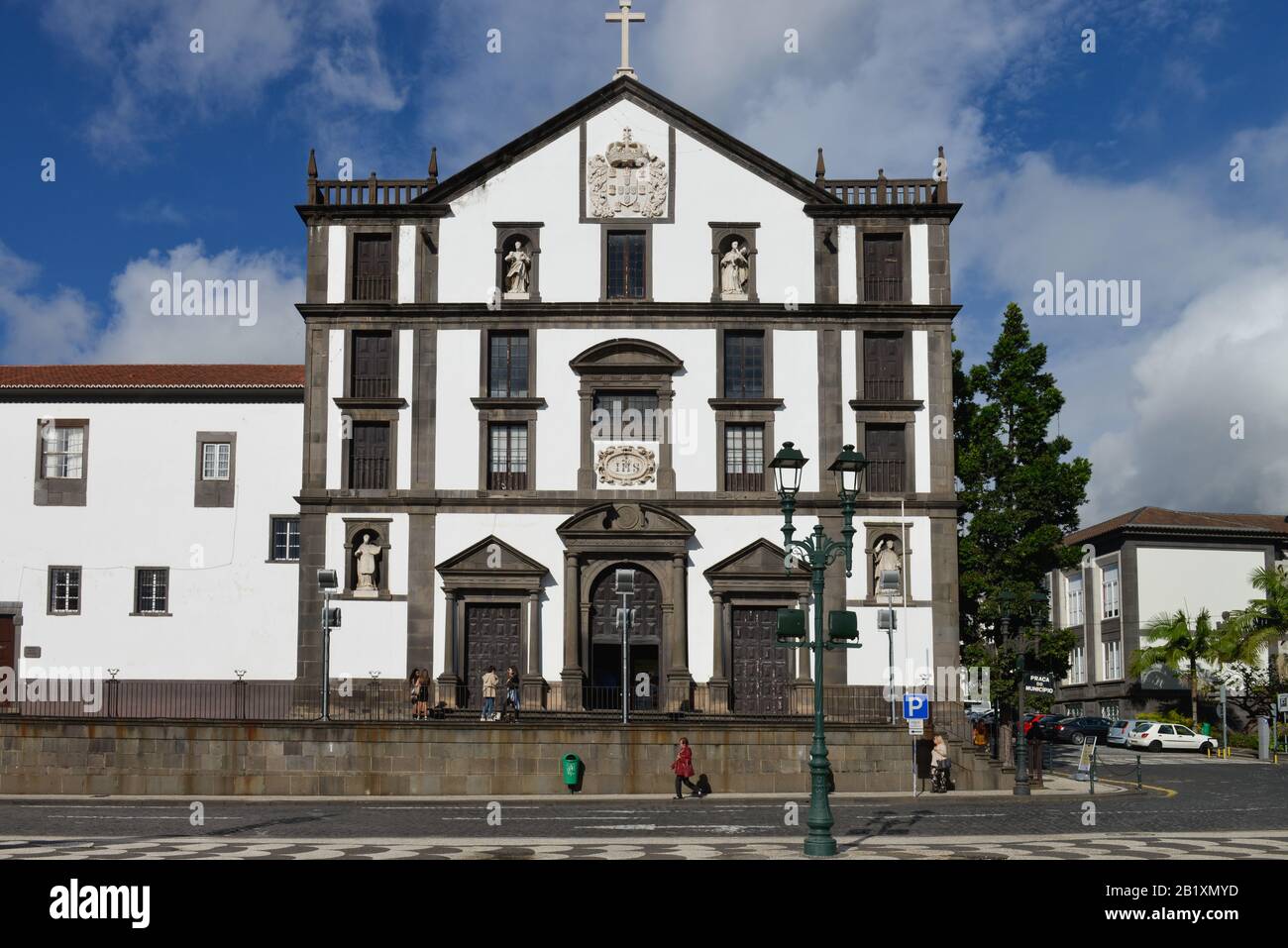 Kirche ‘Igreja Do Colegio’, Praca Do Municipio, Funchal, Madère, Portugal Banque D'Images