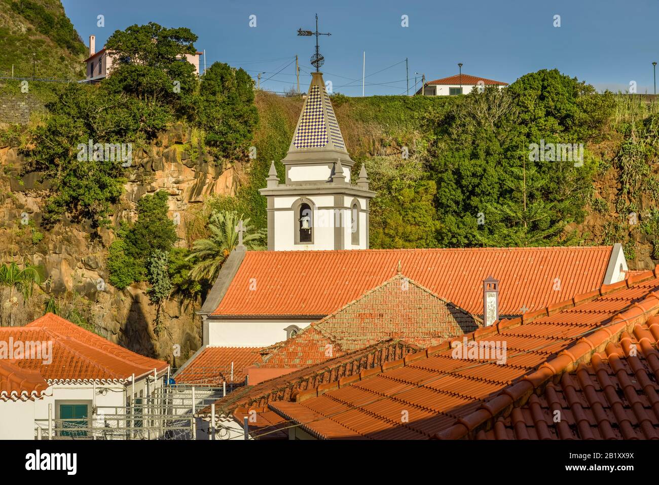 Sao Vicente, Madeira, Portugal Banque D'Images