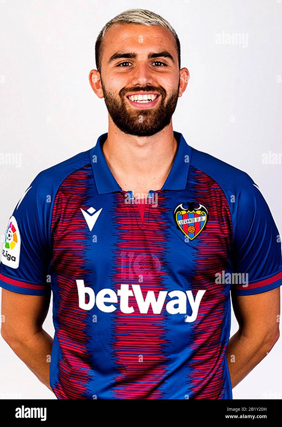 Football Espagne - La Liga Santander 2019-2020 / ( Levante Union Deportiva ) - Borja Mayoral Moya Banque D'Images