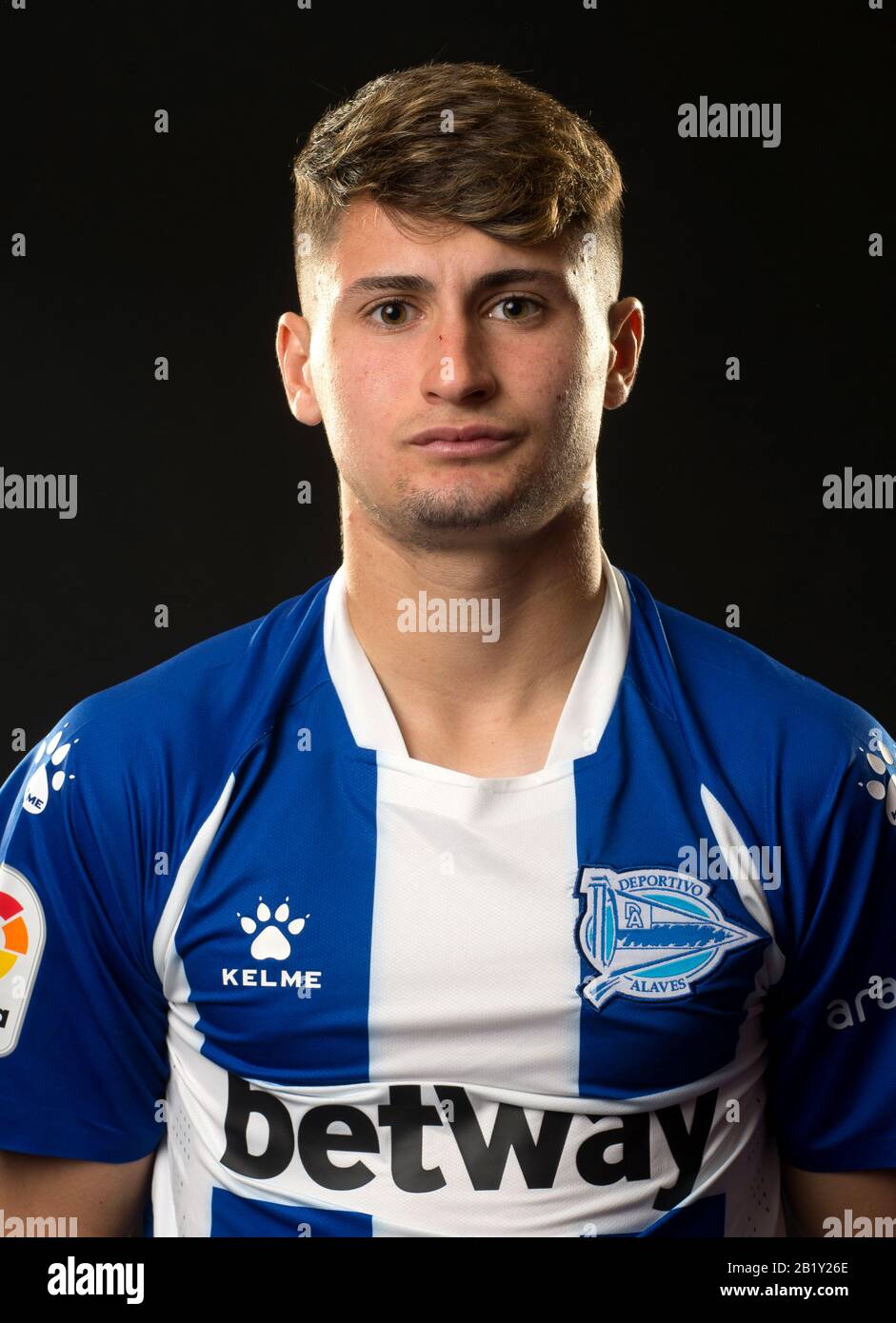 Football Espagne - La Liga Santander 2019-2020 / ( Deportivo Alaves ) - Borja Sainz Eguskiza Banque D'Images
