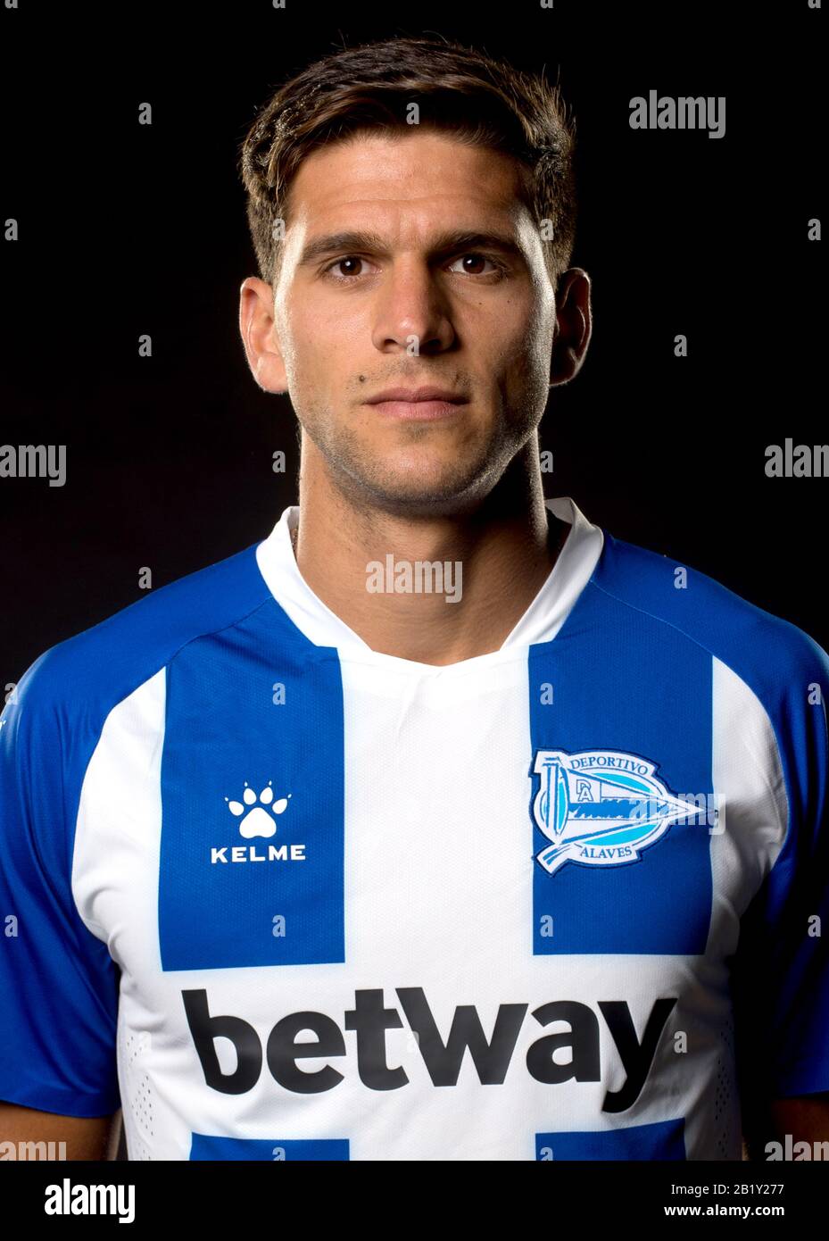 Football Espagne - La Liga Santander 2019-2020 / ( Deportivo Alaves ) - Lisandro Magallan Banque D'Images