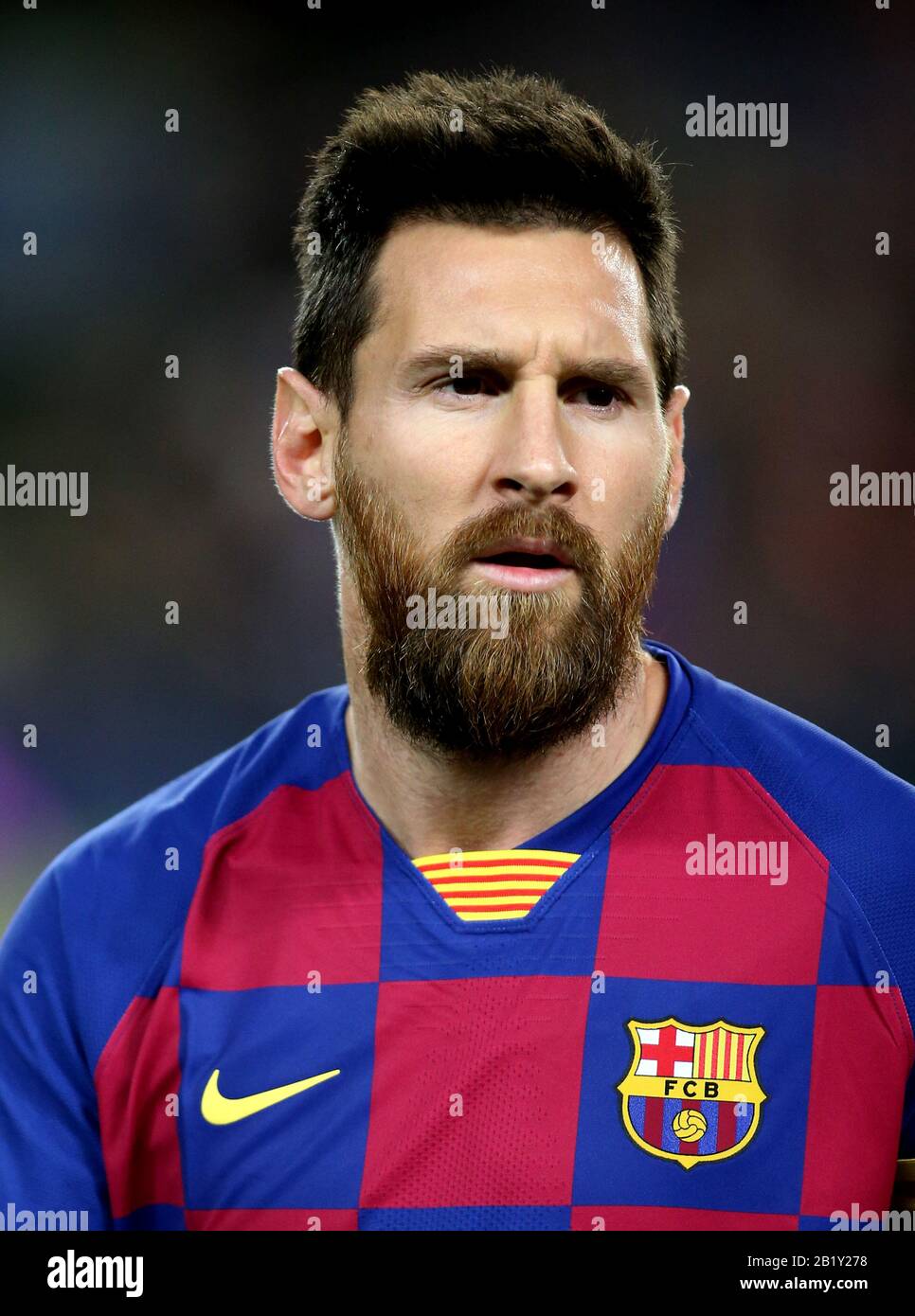 Football Espagne - La Liga Santander 2019-2020 / ( Futbol Club Barcelona ) Messi Lionel Andres Cucittini ' Lionel Messi ' Banque D'Images