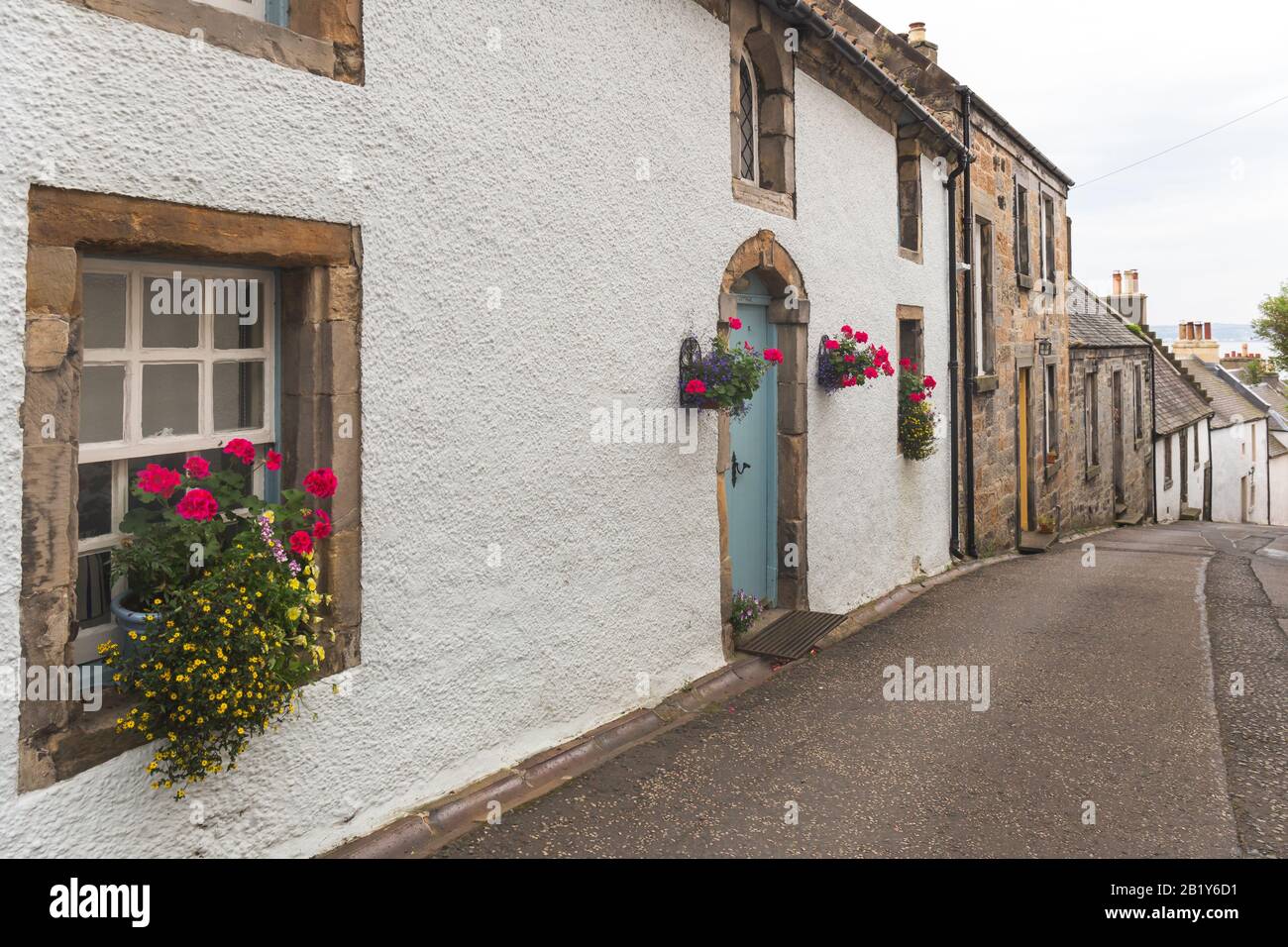 National Trust for Scotland restauré propriété en Écosse Fife Culross Banque D'Images