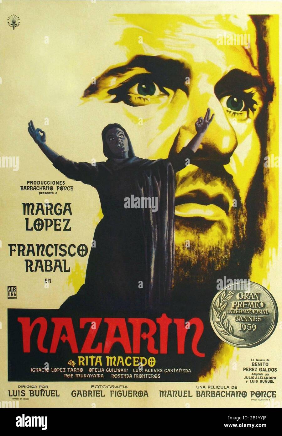 Nazarin (1959), dirigé par LUIS BUÑUEL. Crédit: Producciones BARBACHANO PONCE / Album Banque D'Images