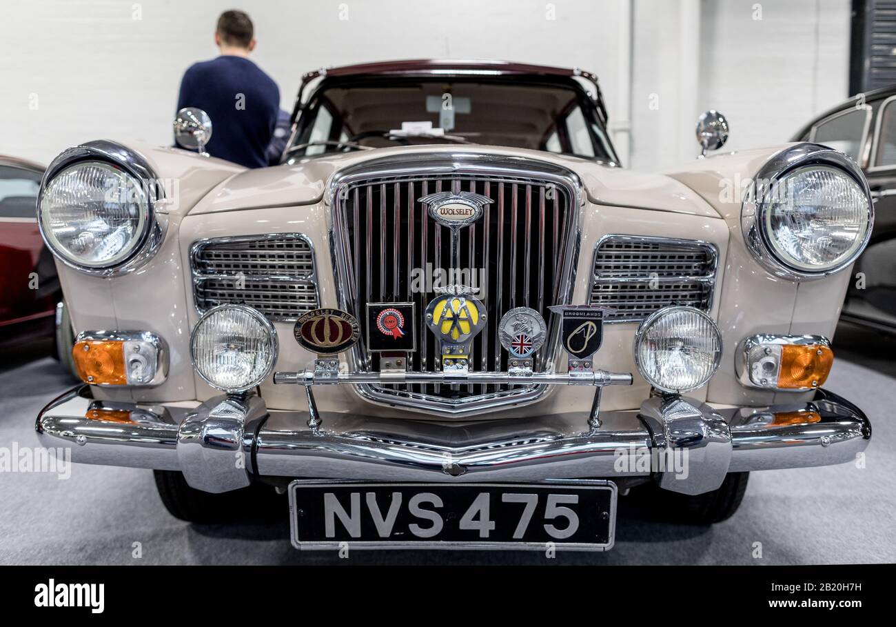 A Wolseley 16/60 au Classic car Show Londres 2020 Banque D'Images