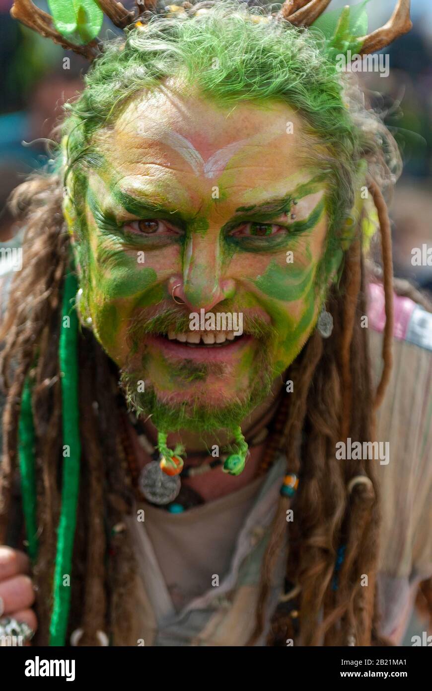 Jack In The Green Festival, Hastings, East Sussex, Angleterre, Royaume-Uni Banque D'Images