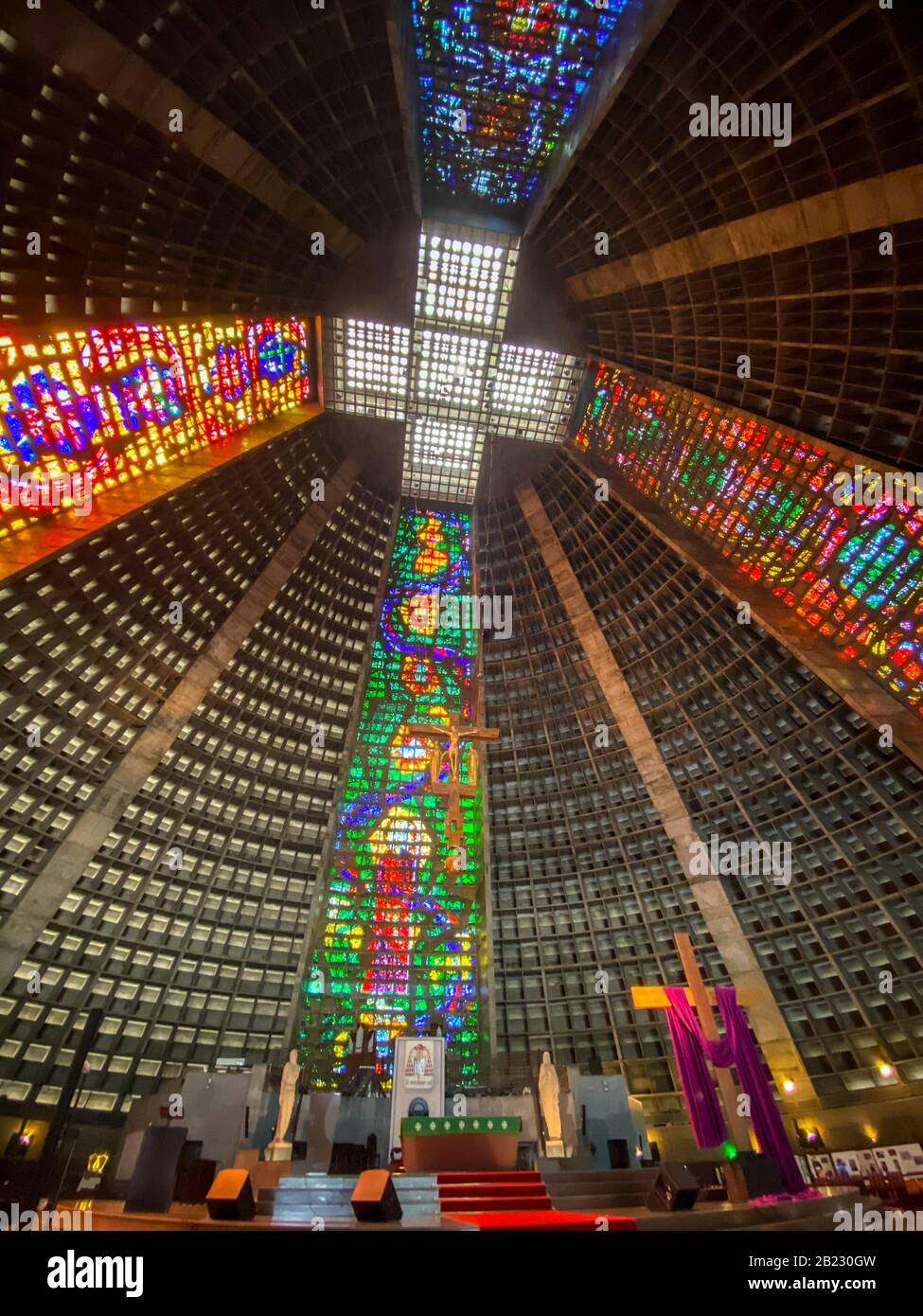 Sebastien Rio Rio de janeiro cathedral Banque de photographies et d’images à haute ...