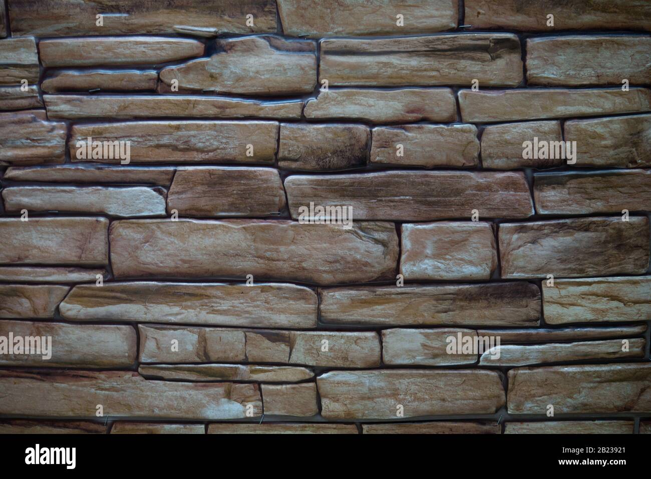 Texture en pierre légère, en forme de rectangle. Banque D'Images
