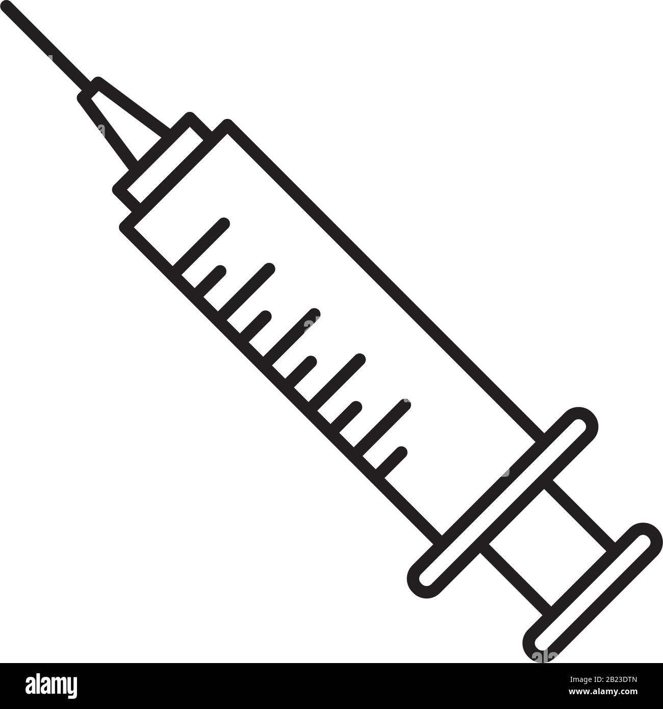 Modèle d'icône du kit de premiers soins d'injection couleur noire modifiable. Symbole d'icône du kit de premiers soins d'injection illustration vectorielle plate pour graphique et web des Illustration de Vecteur