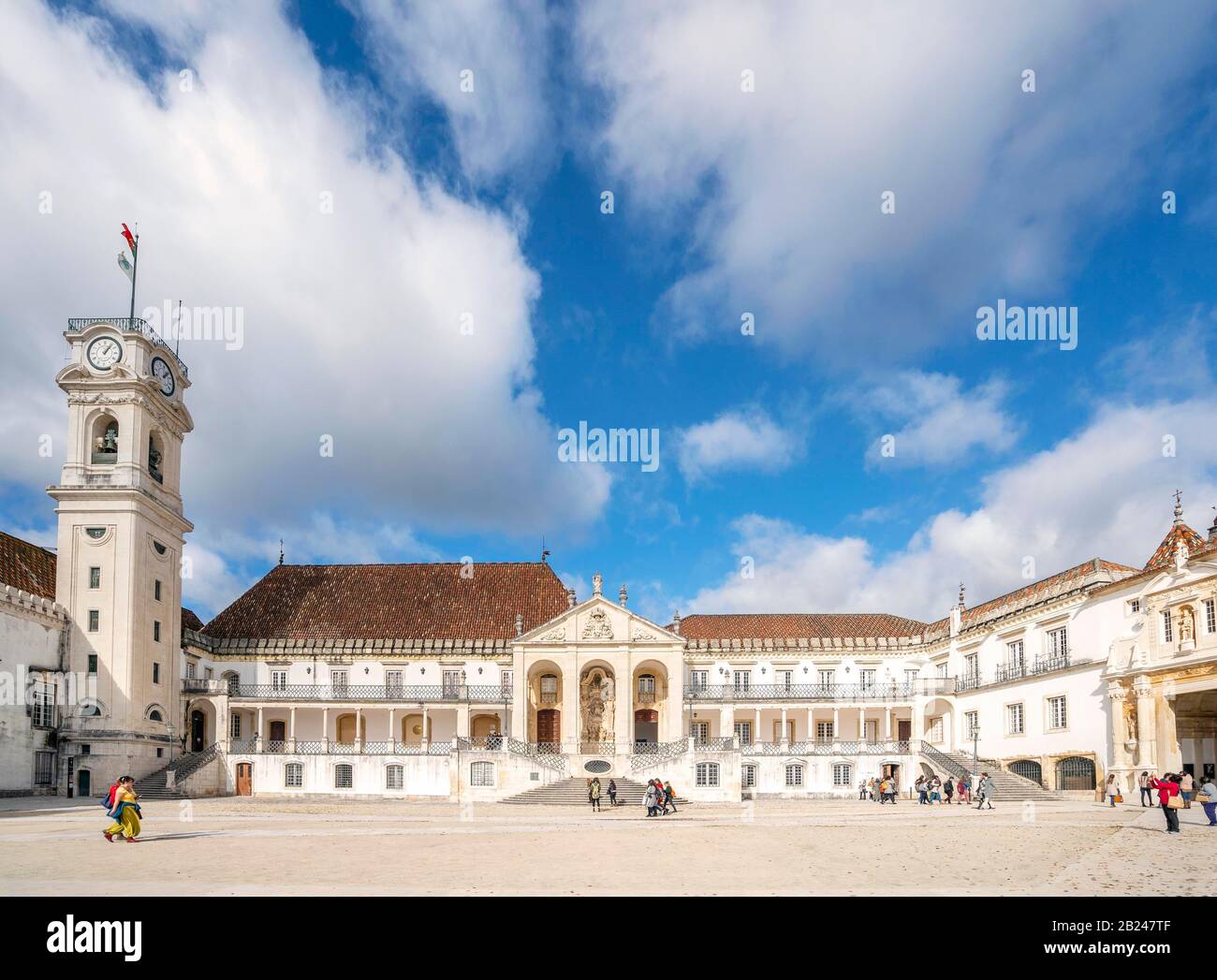 Université de Coimbra, l'une des plus anciennes universités d'Europe, Portugal Banque D'Images