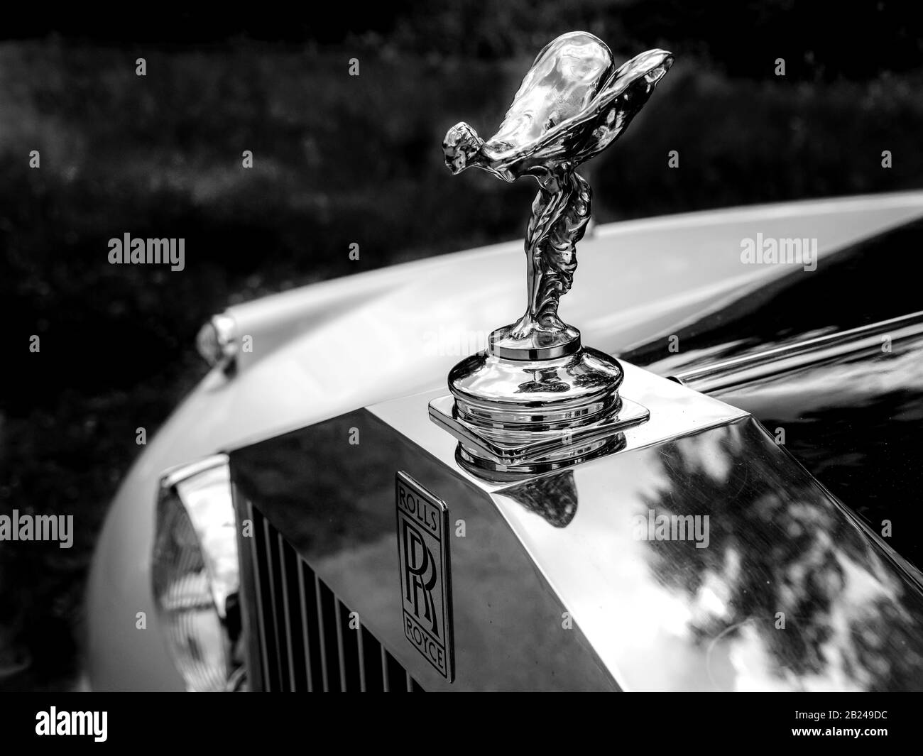 Rolls Royce Silver Shadow, mascotte de radiateur, Weiz, Autriche Banque D'Images