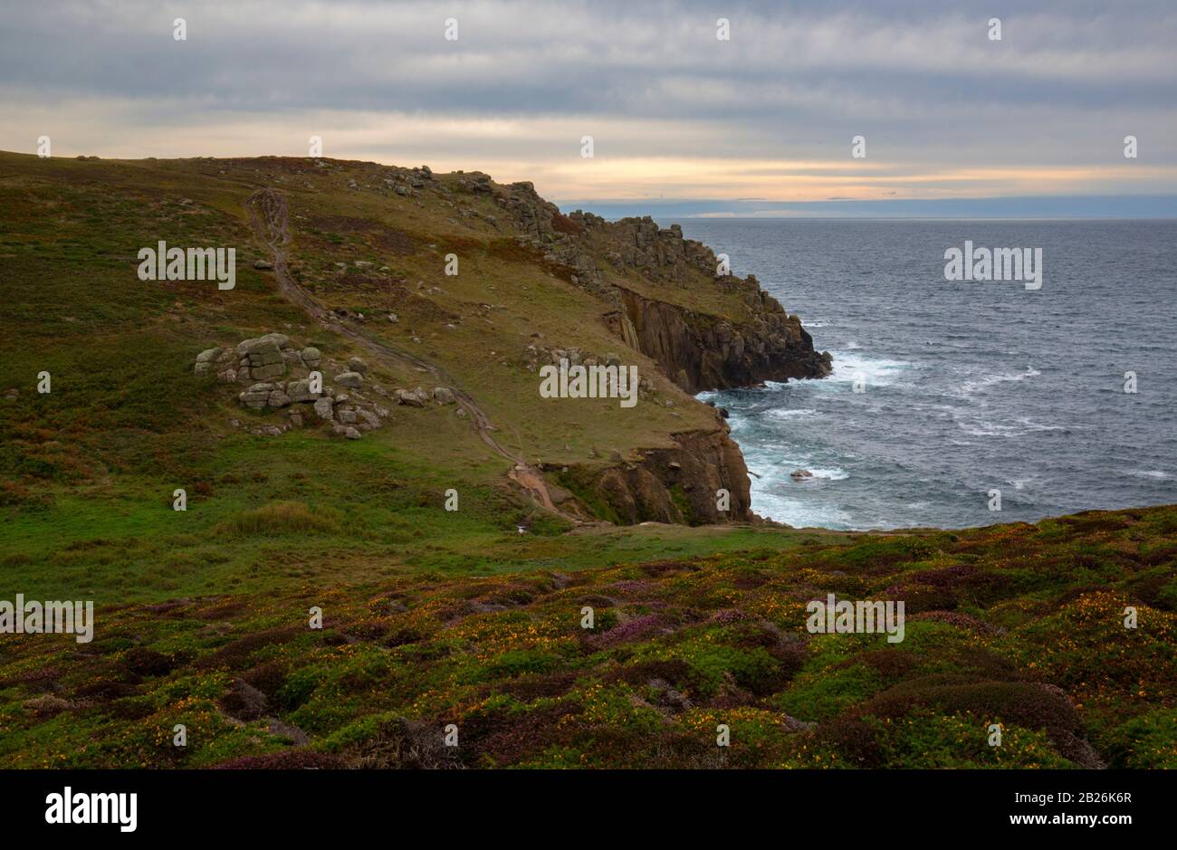 Gwennap Head West Cornwall Banque D'Images