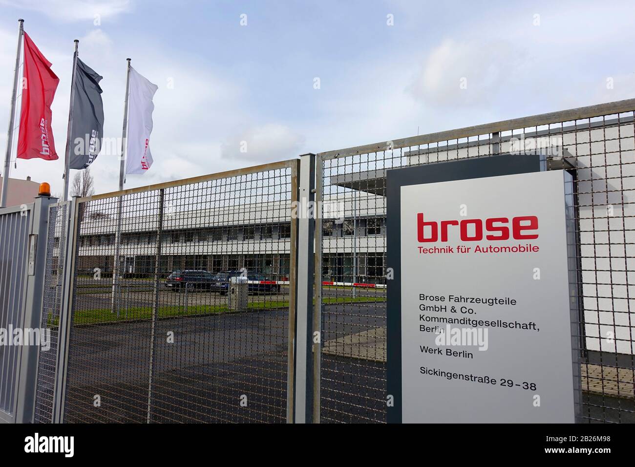 Brose Fahrzeugteile GmbH & Co. KG, fournisseur automobile, société familiale Banque D'Images