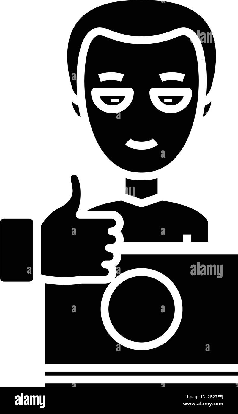 Icône noire à salaire élevé, illustration conceptuelle, symbole vectoriel plat, signe glyphe. Illustration de Vecteur