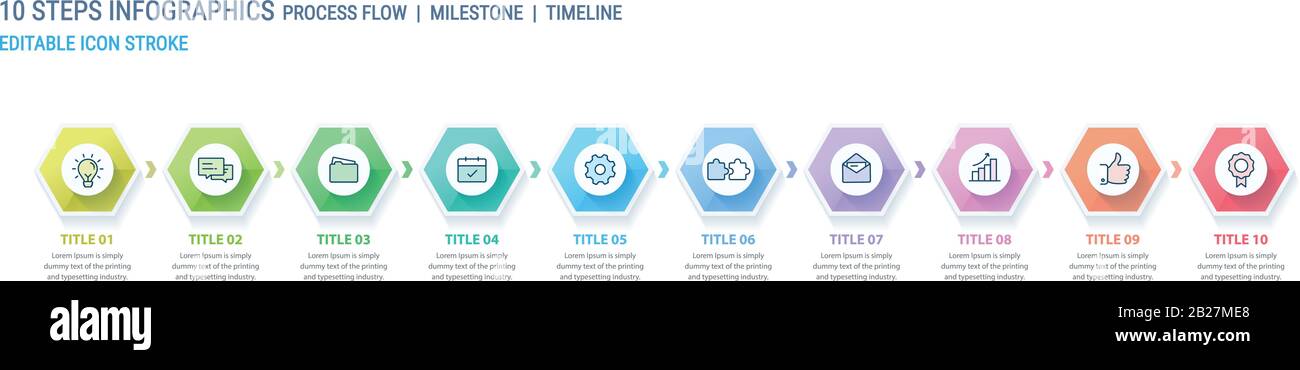 Infographies de flux de travail de processus, 4 options ou étapes diagramme de processus, Timeline Infographics pour le concept d'entreprise. Idéal pour les présentations en bandeau Illustration de Vecteur
