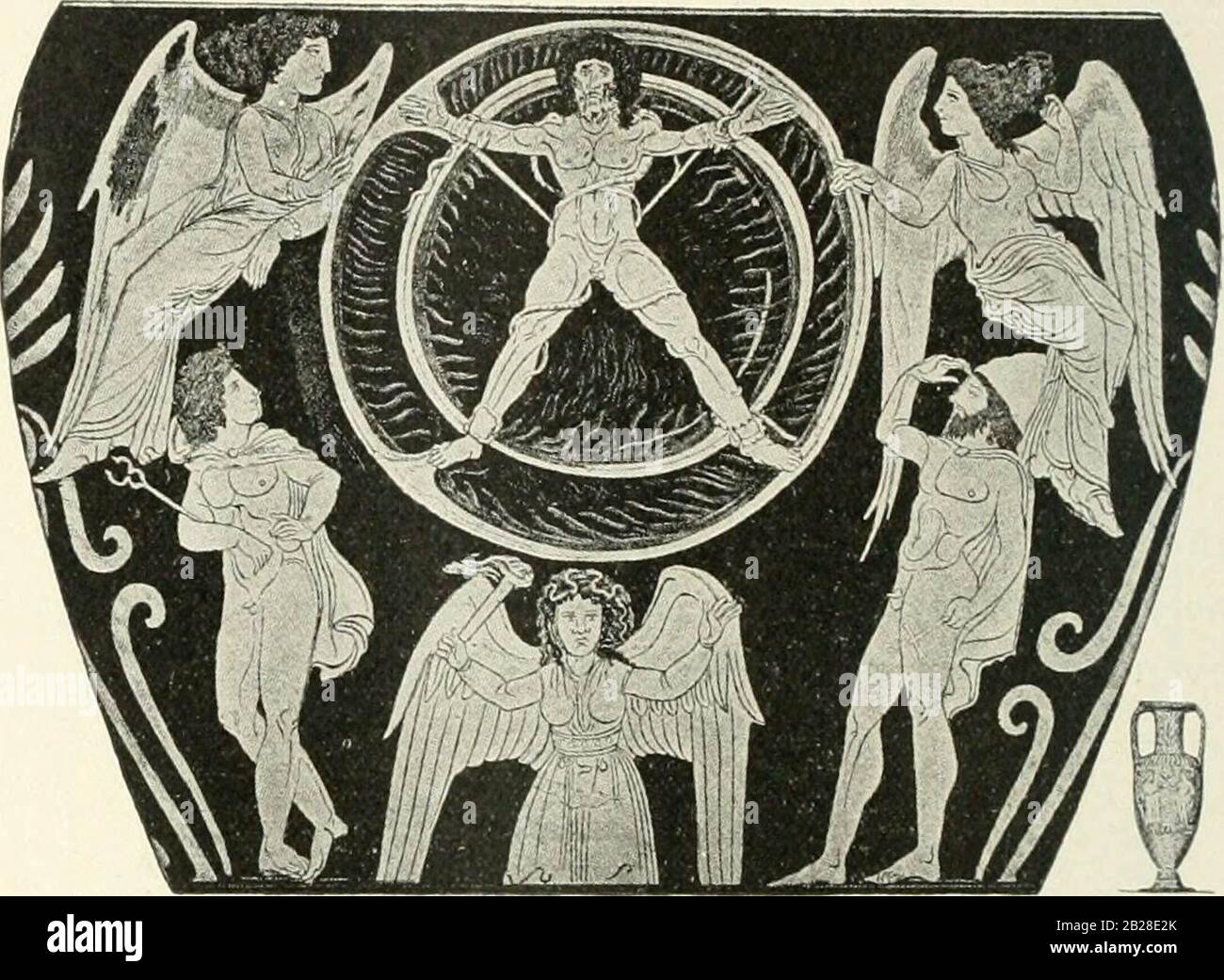 'L'histoire du diable et l'idée du mal; de la première fois au jour actuel" (1899) Banque D'Images
