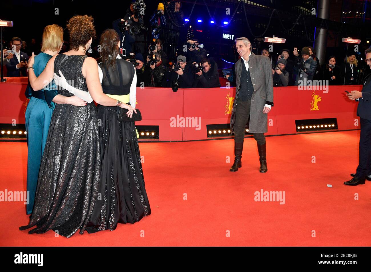 Bettina Brokemper, Annemarie Jacir, Berenice Bejo et Jeremy Arons lors de la cérémonie de clôture avec cérémonie de remise des prix au Berlinale 2020/70ème Festival international du film de Berlin à la Berlinale Palast. Berlin, 29 février 2020 | utilisation dans le monde entier Banque D'Images