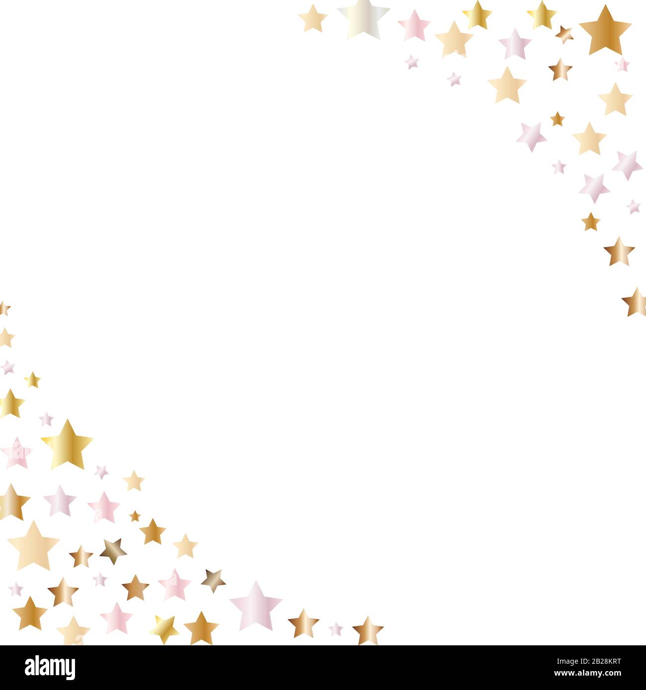 Fond Brillant Brillant Abstrait Confetti Star. Illustration Vectorielle Illustration de Vecteur