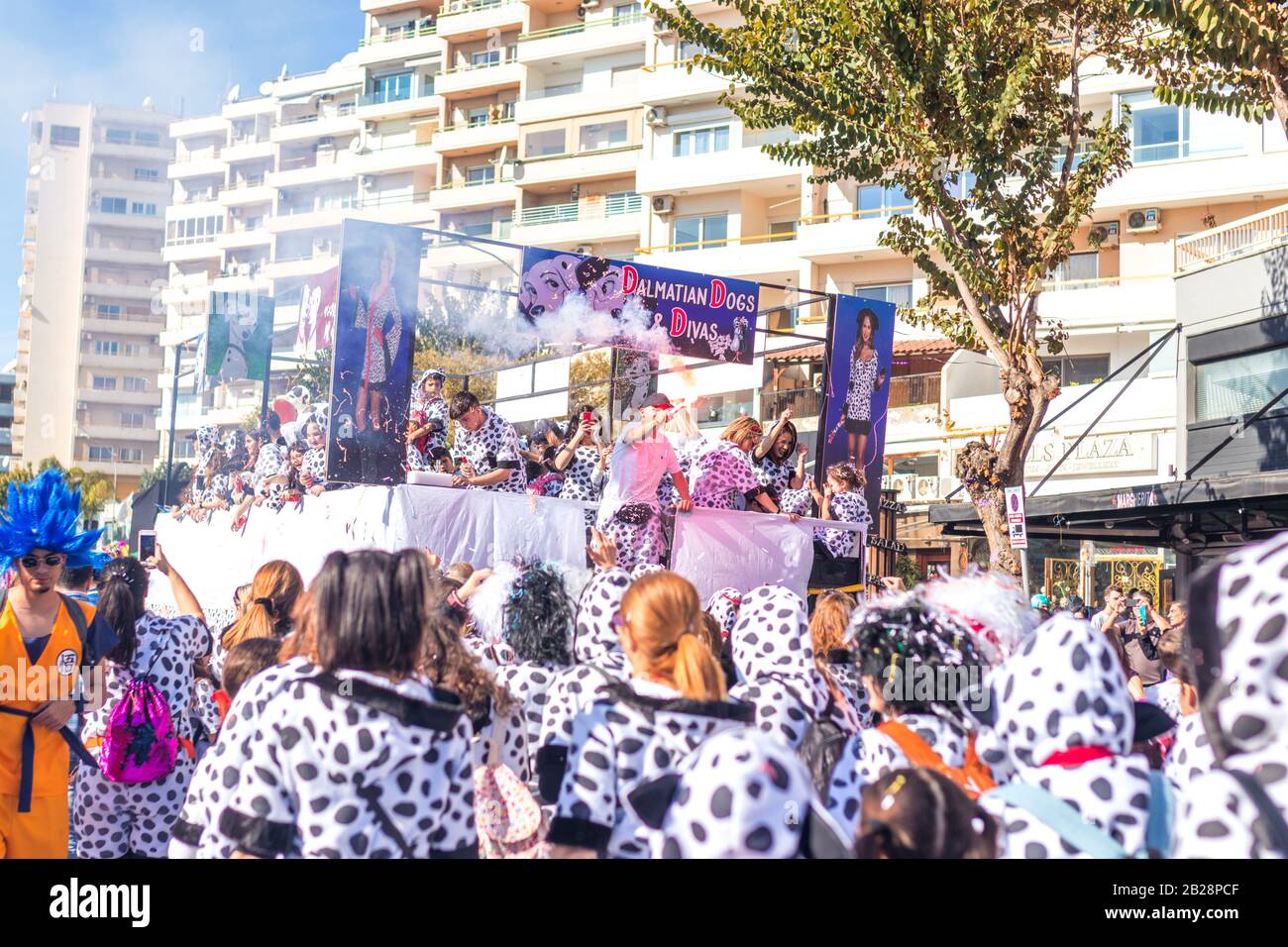 Limassol, Chypre - Mars 2020: Limassol Carnival 2020 Banque D'Images