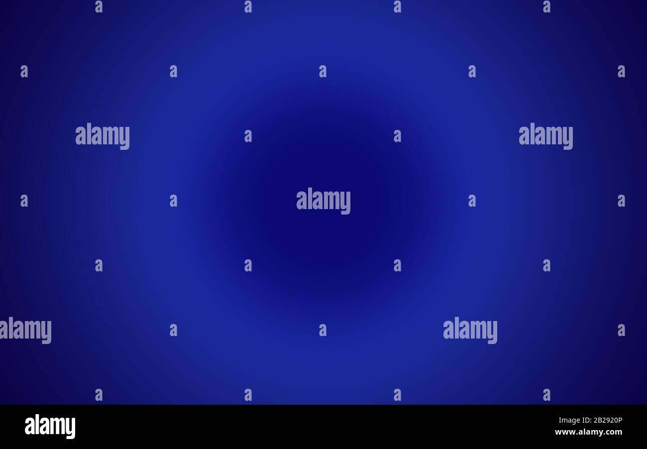 Fond dégradé bleu abstrait, calque au centre. Banque D'Images
