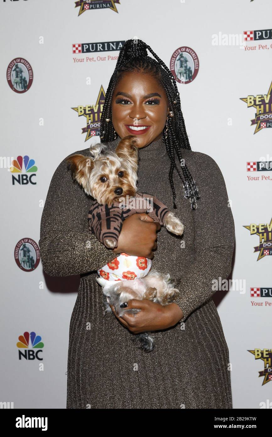 29 février 2020, Pomona, CA, États-Unis: Los ANGELES - 29 FÉVR.: Ester Dean au spectacle de chiens de Beverly Hills Présenté par Purina au Fairplex DE LA County le 29 février 2020 à Pomona, CA (Credit image: © Kay Blake/ZUMA Wire) Banque D'Images