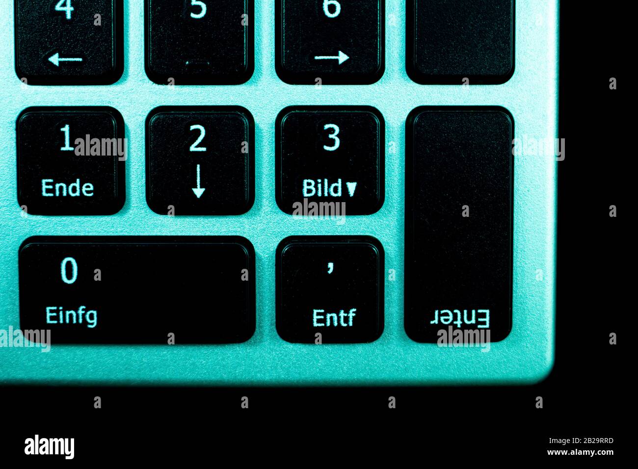 Vue rapprochée du clavier de l'ordinateur avec la touche ou le bouton  d'entrée à l'envers. Concept technique pour l'ordinateur faisant le  contraire que vous voulez Photo Stock - Alamy