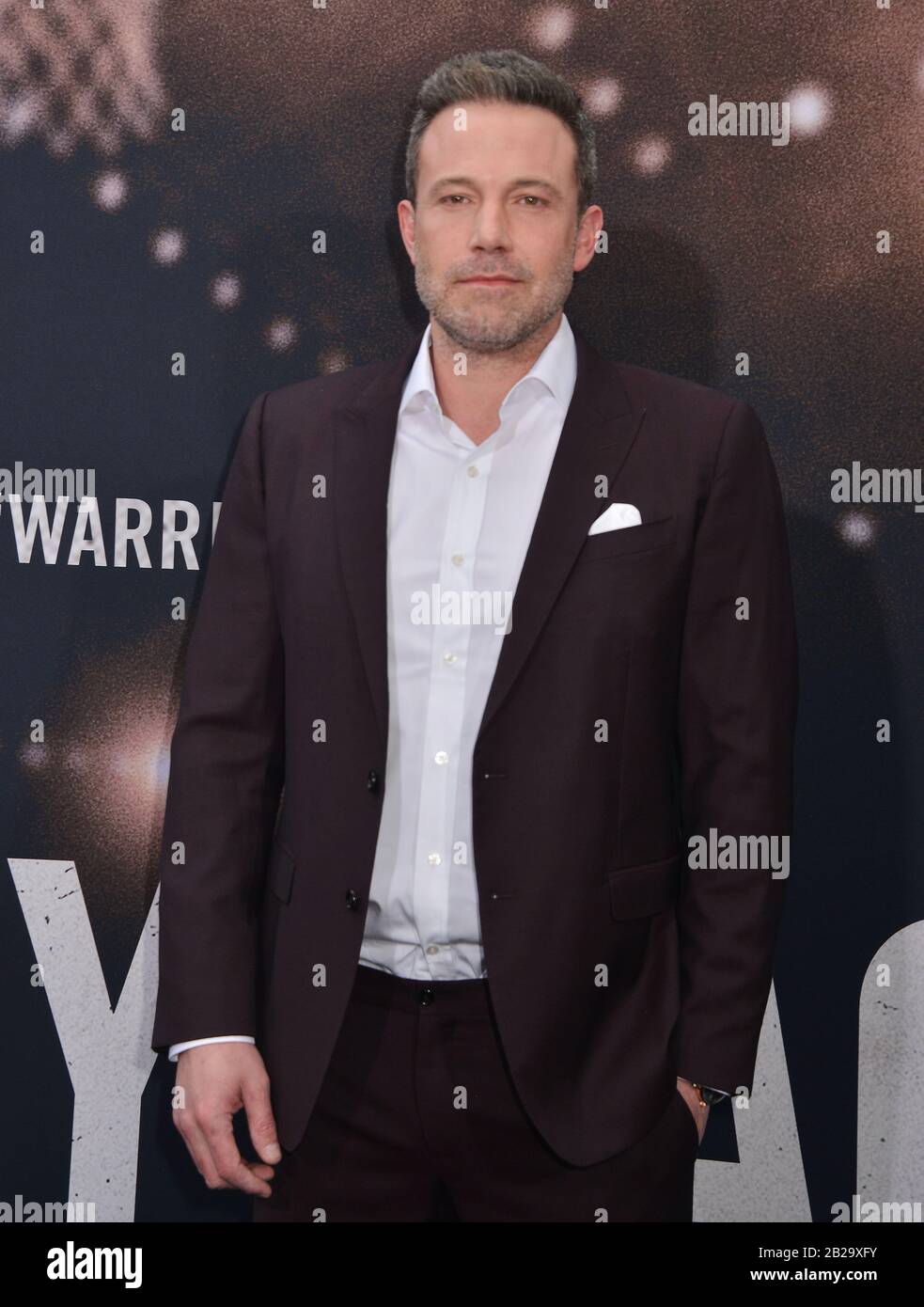 Los Angeles, États-Unis. 01 mars 2020. Ben Affleck 020 assister à la première de Warner Bros Pictures ' The Way Back' à Regal LA Live le 01 mars 2020 à Los Angeles, Californie. Crédit: Tsuni/Usa/Alay Live News Banque D'Images