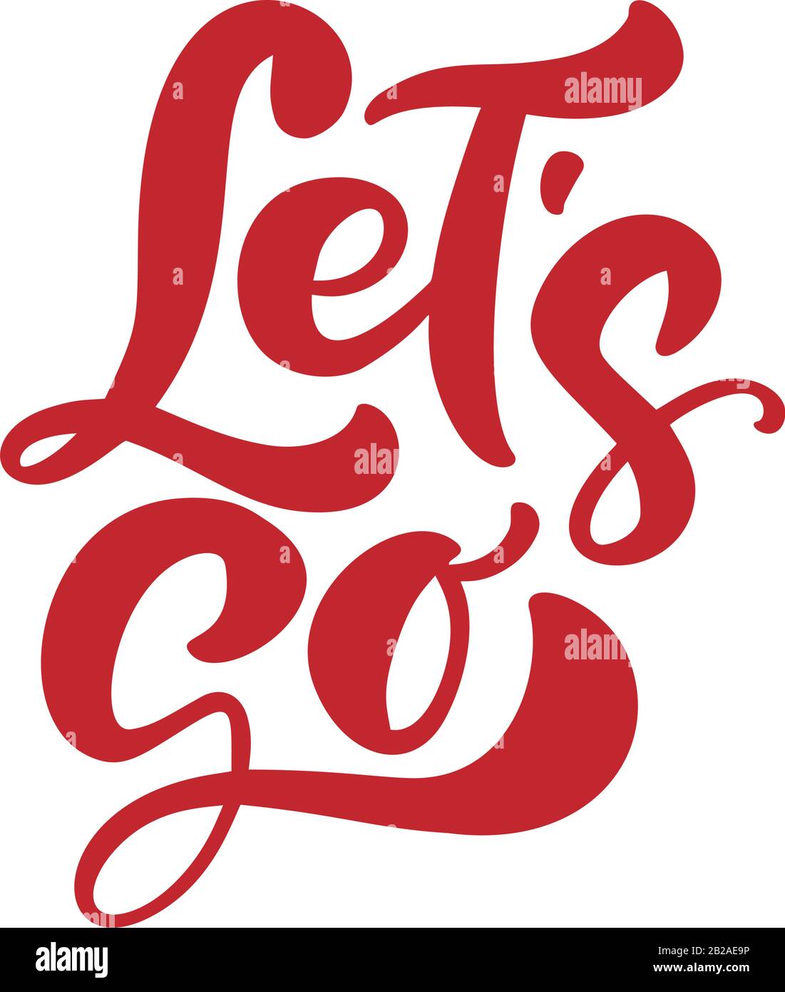 Prenons le texte vectoriel. Expression d'illustration dessinée à la main. Calligraphie au pinceau moderne et manuscrit pour invitation et carte de vœux, imprimés et Illustration de Vecteur