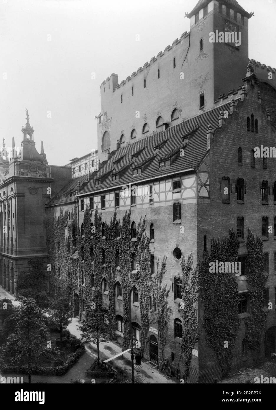 La maison de scène du Théâtre des Westens à Berlin. Photo non datée. Banque D'Images