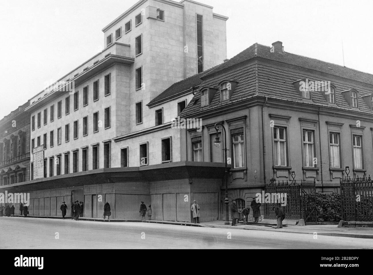 Interior view reich chancellery Banque de photographies et d’images à ...