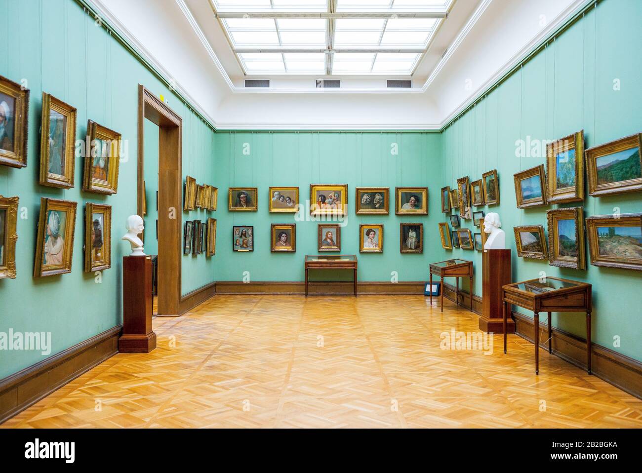 Moscou, Russie, chefs-d'œuvre de l'art russe dans la galerie Tretjakov Banque D'Images