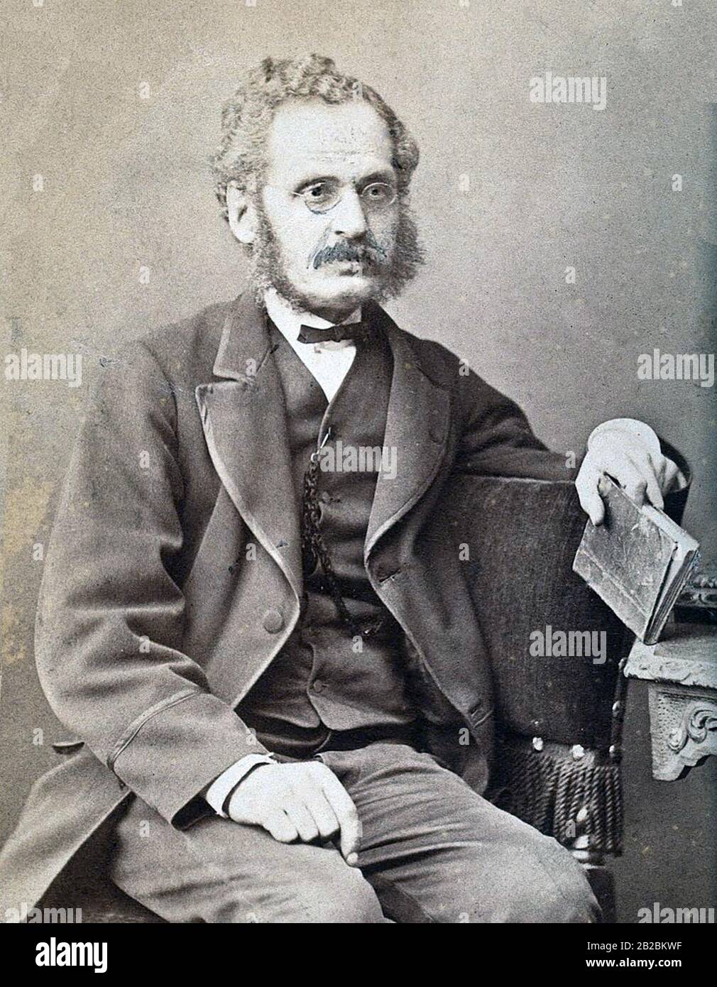 HENRY BATES (1825-1892) naturaliste et explorateur français Banque D'Images