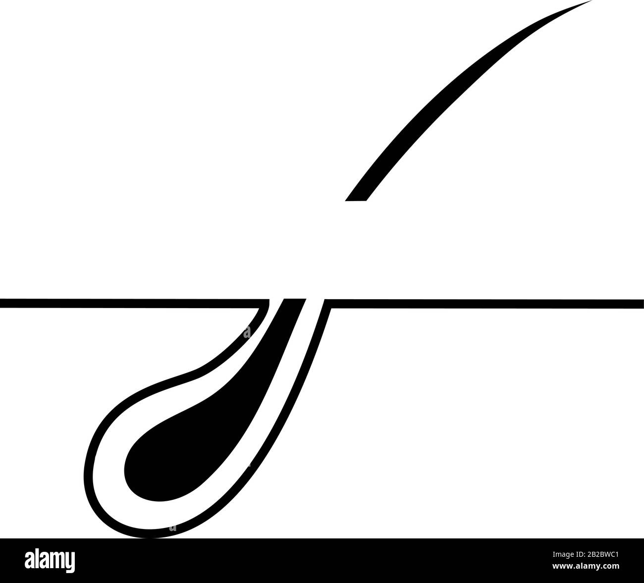 Épilation. Peau claire et lisse. Épilation et épilation des cheveux. Instructions de processus. Illustration de Vecteur