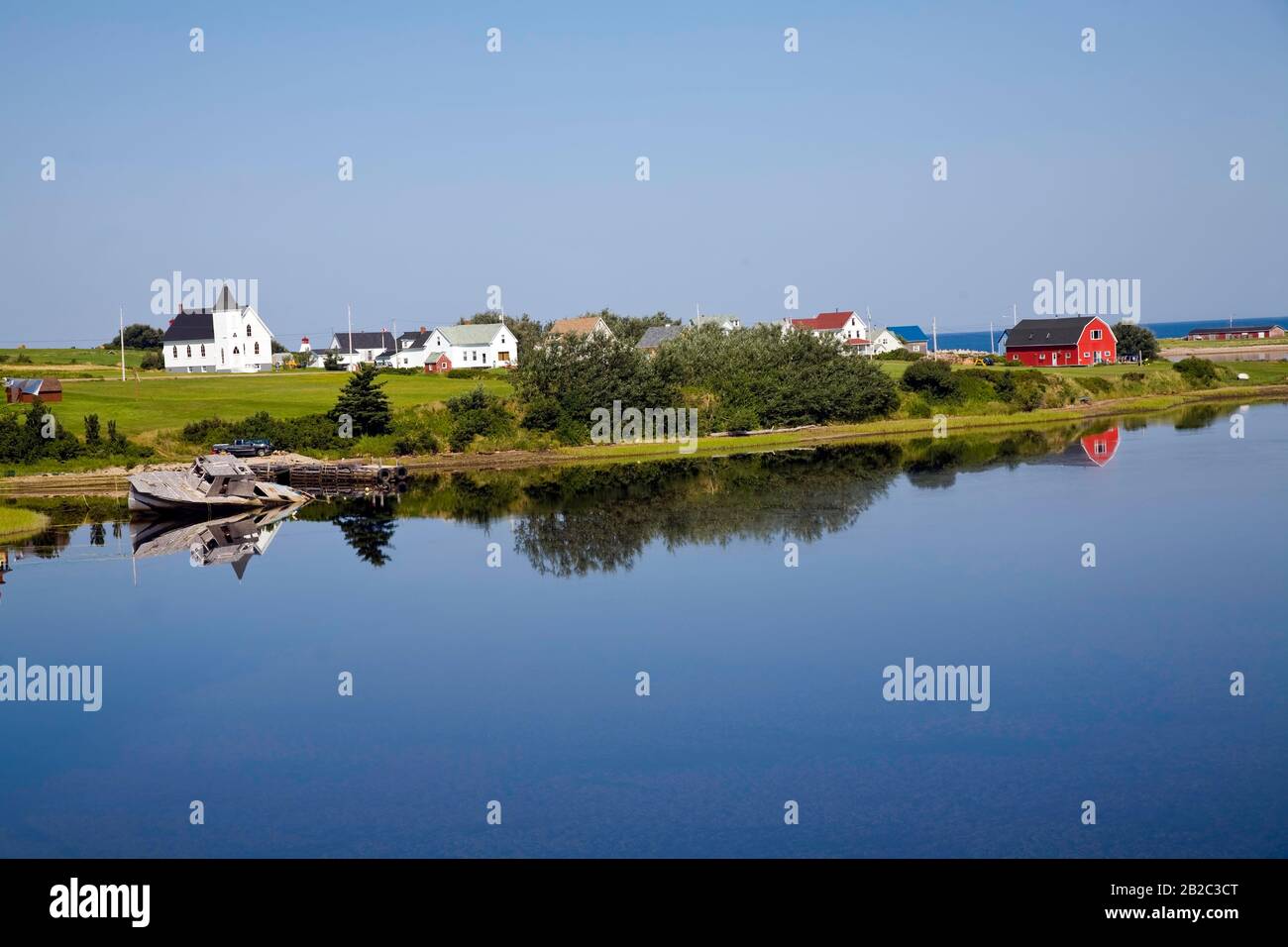 Cabot Trail À L'Île Du Cap-Breton, Nouvelle-Écosse, Canada, Amérique Du Nord, Banque D'Images