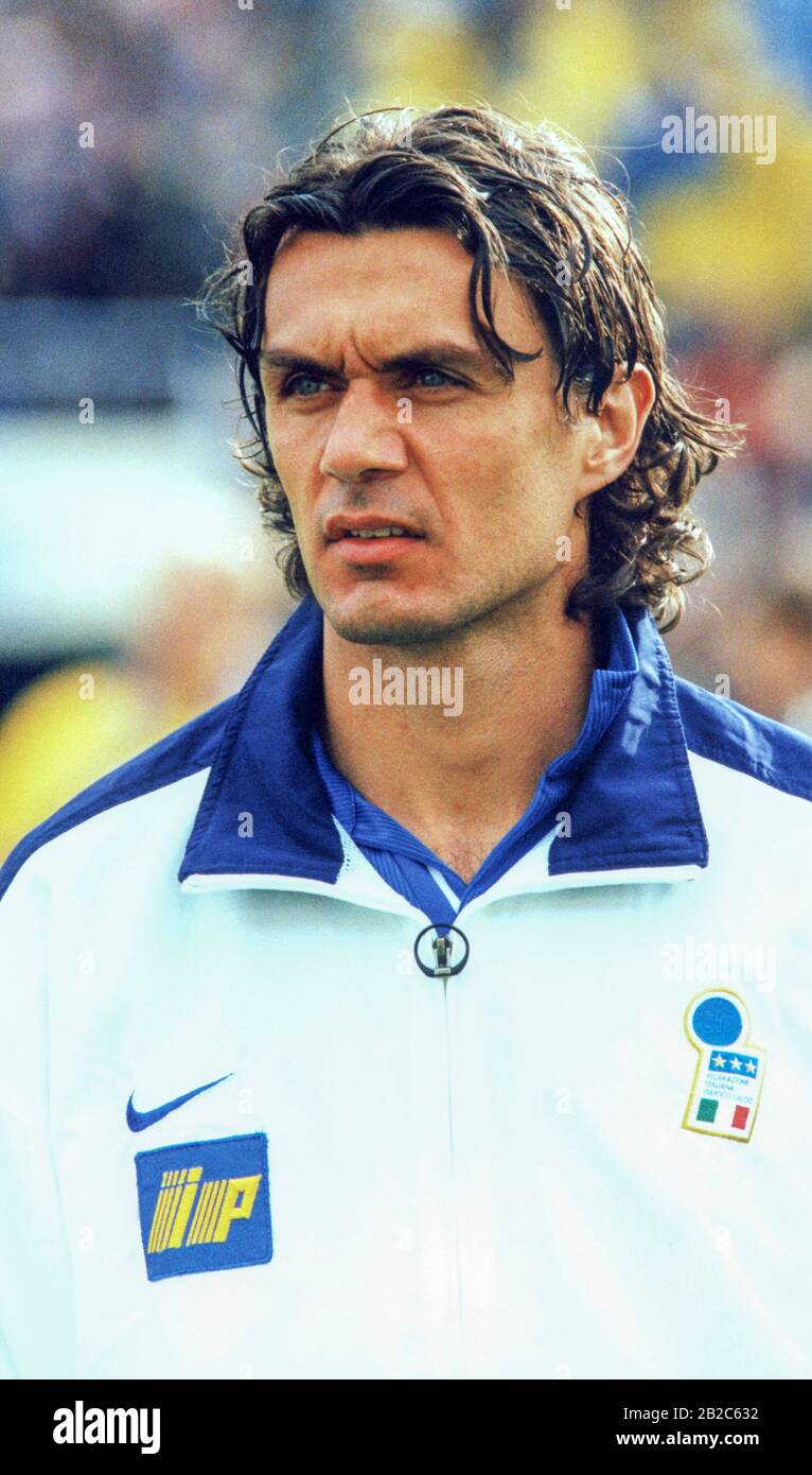 Paolo MALDINI ancien footballeur professionnel italien 19898-09-31 Banque D'Images
