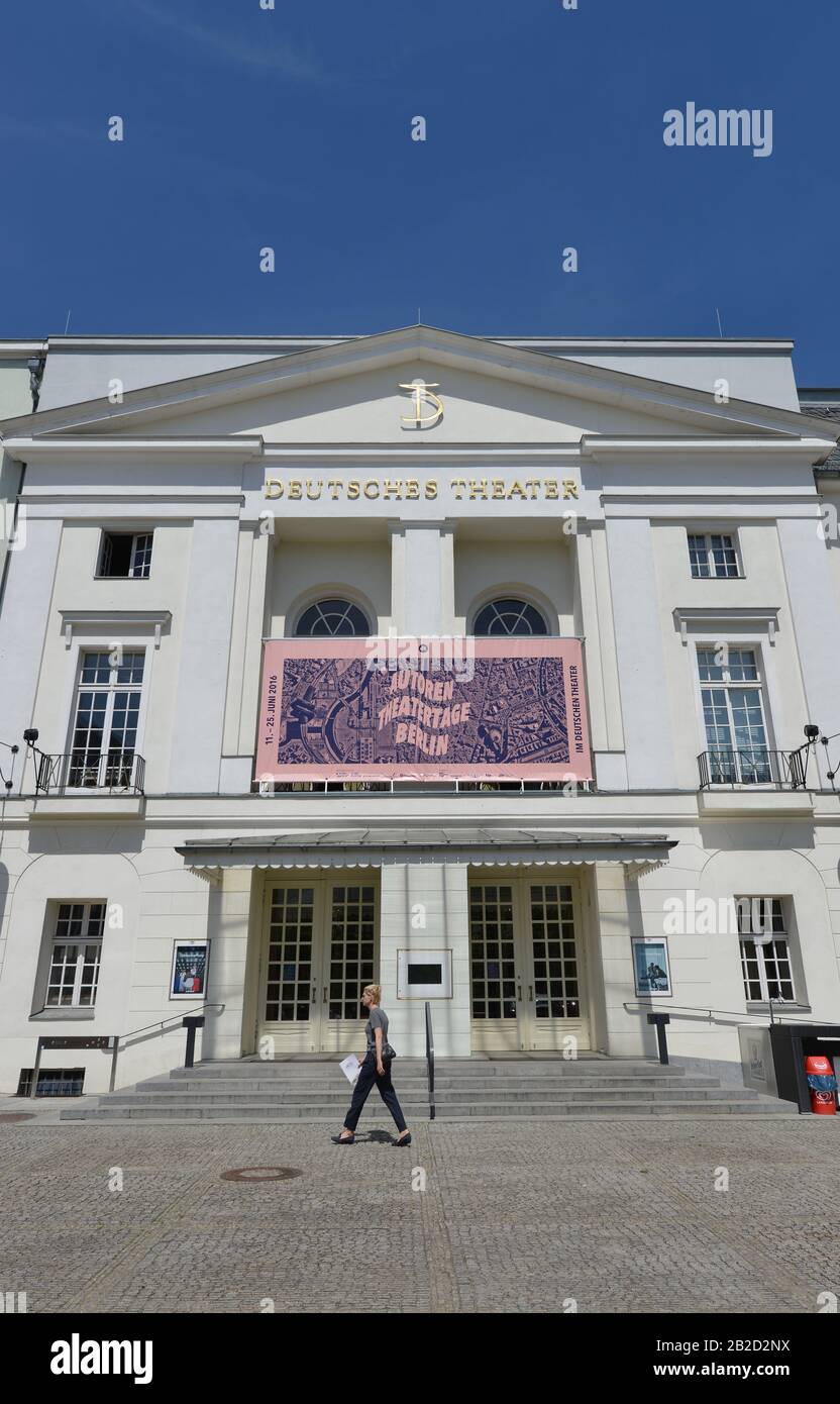 Deutsches Theater, Schumannstrasse, Mitte, Berlin, Deutschland Banque D'Images