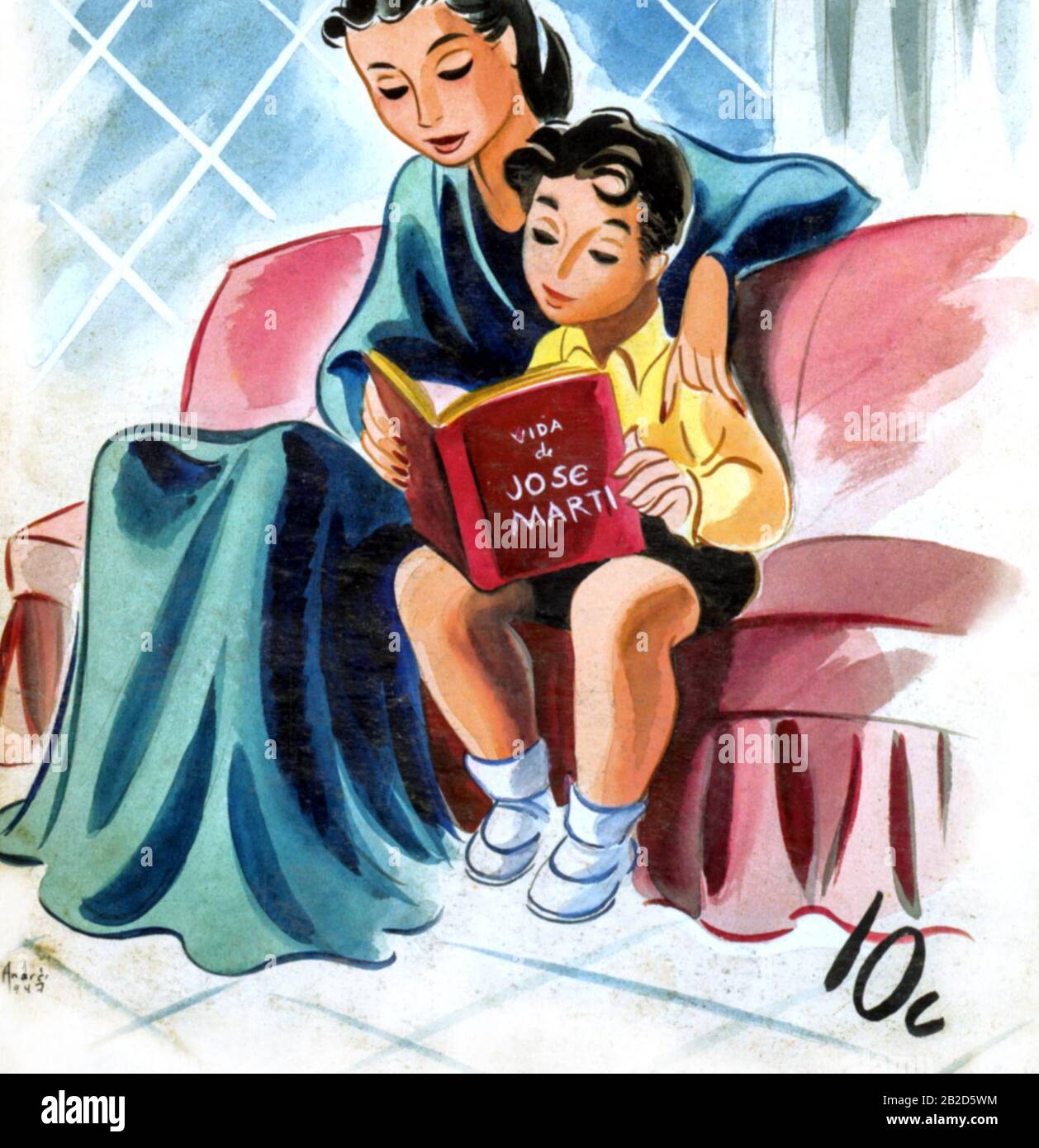 Vida De José Marti Banque D'Images