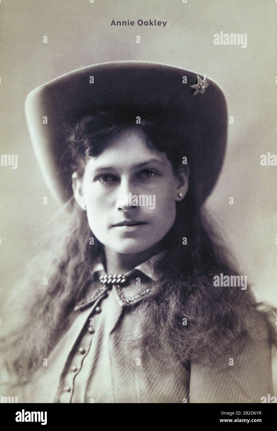 Annie Oakley Banque D'Images
