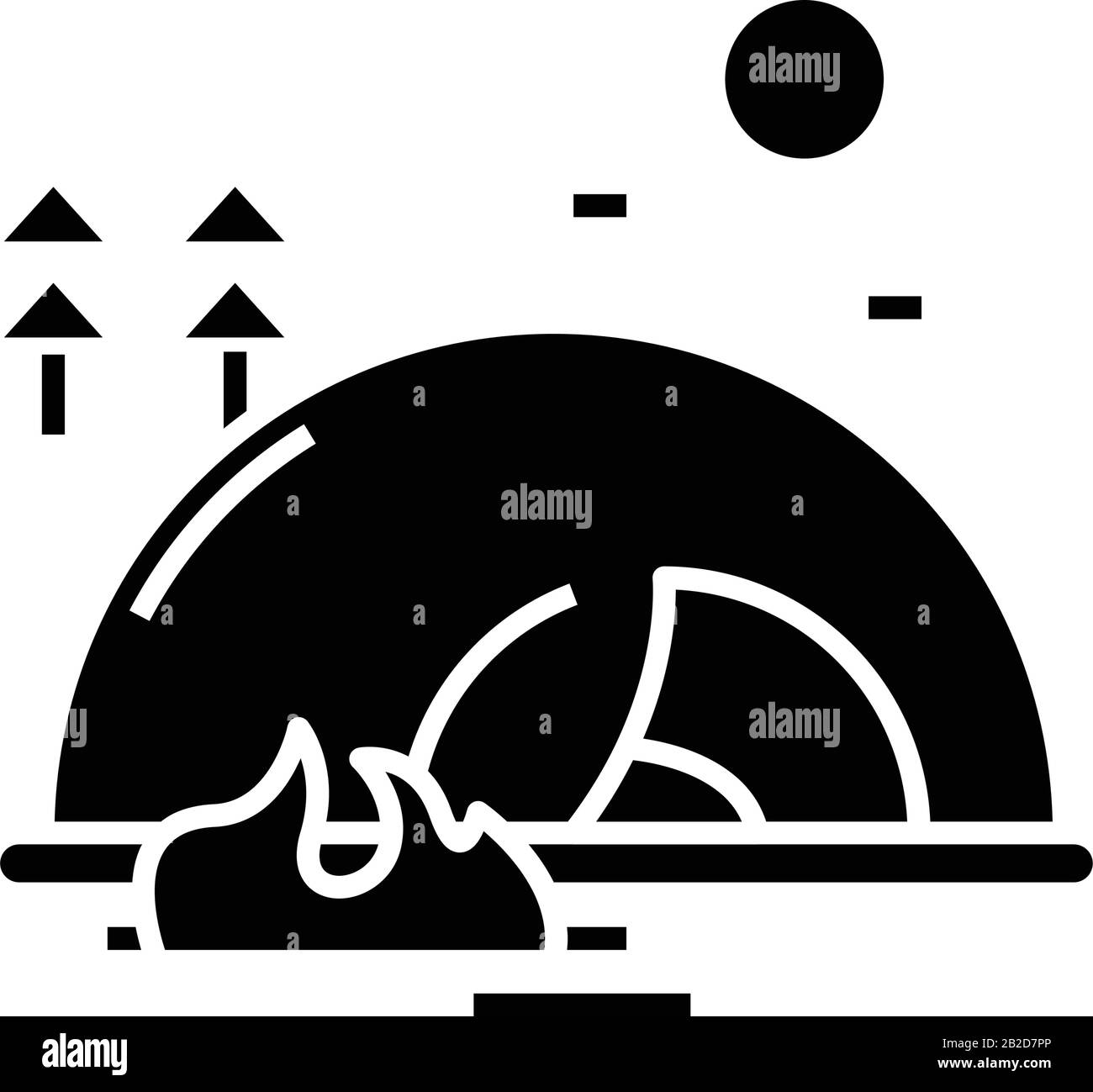 Icône noire de l'île, illustration du concept, symbole plat vectoriel, signe glyphe. Illustration de Vecteur Icône noire de l'île, illustration du concept, symbole plat vectoriel, signe glyphe. Illustration de Vecteur