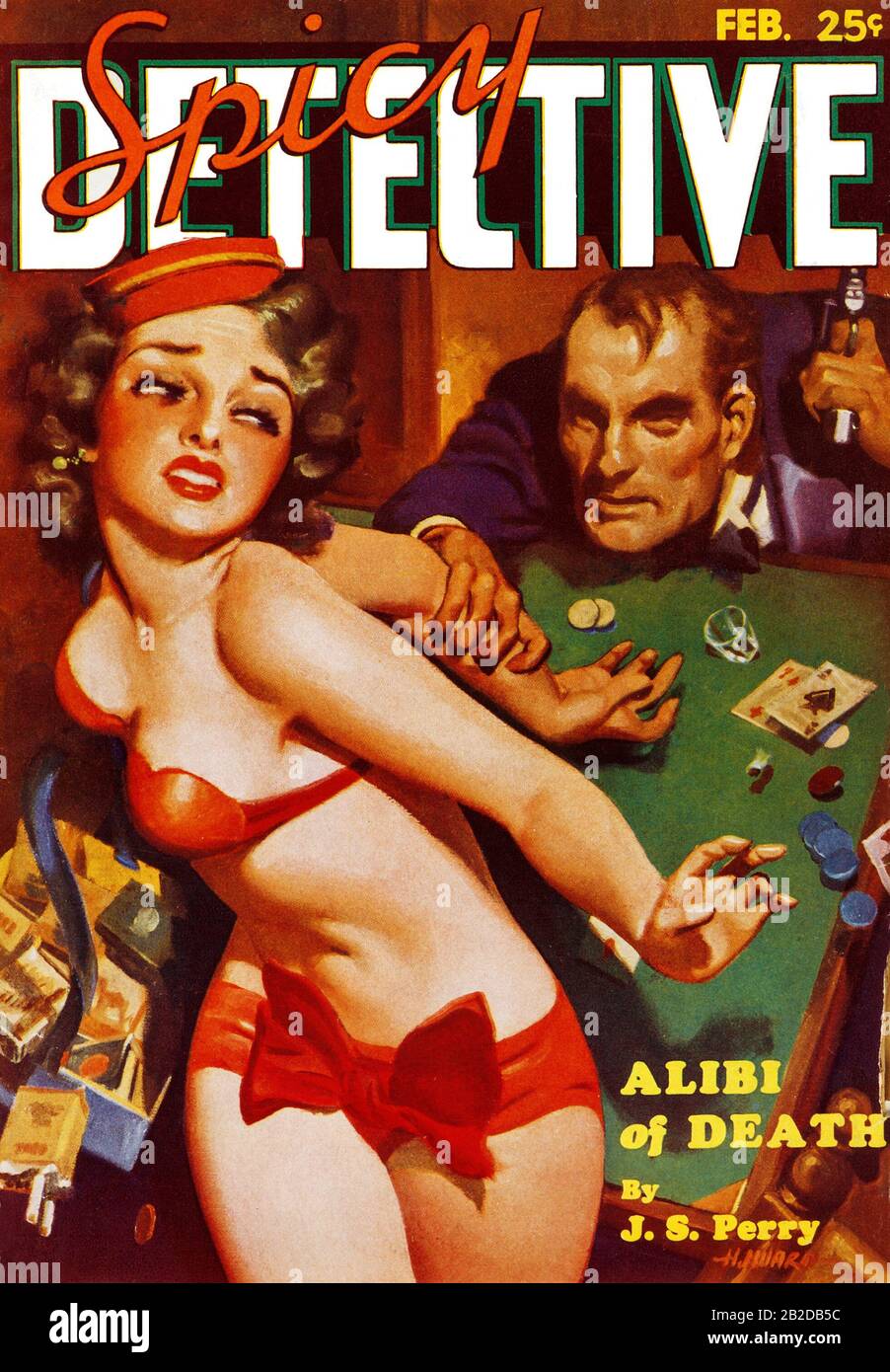 Alibi de la mort Banque D'Images