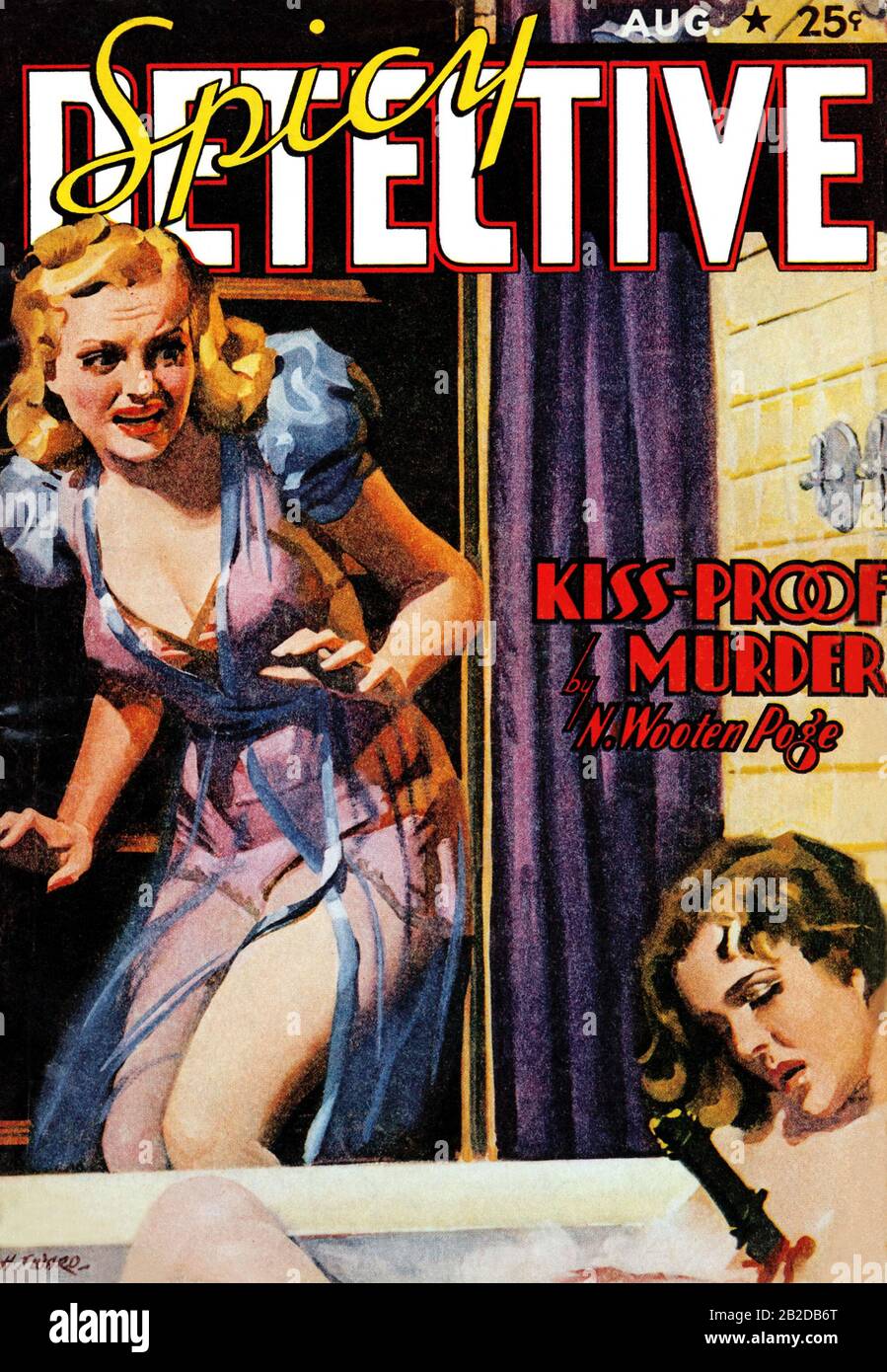 Meurtre Anti-Baiser Banque D'Images