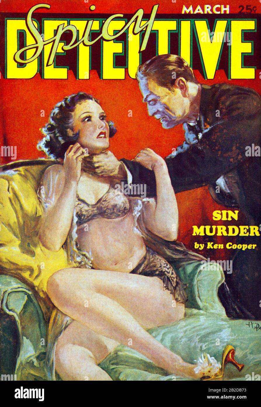 Meurtre De Péché Banque D'Images