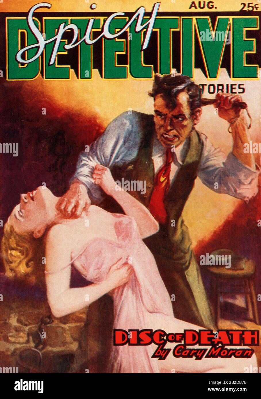 Disque de la mort Banque D'Images