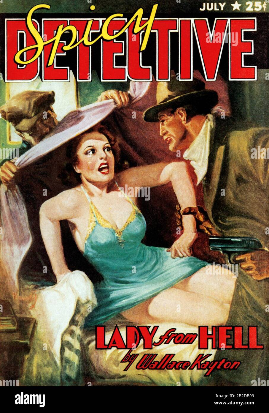 Dame de l'enfer Banque D'Images