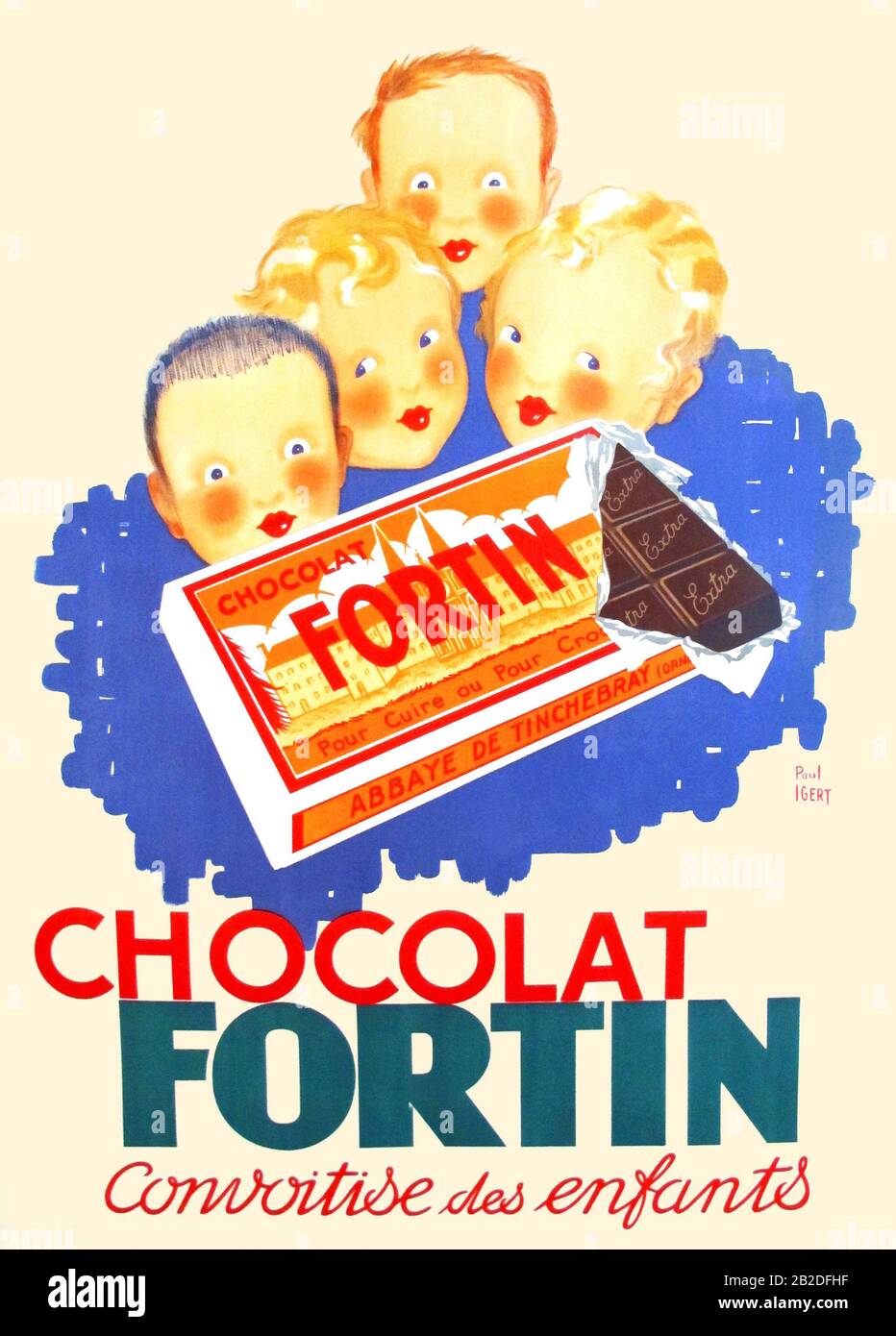 Chocolat Fortin Banque D'Images